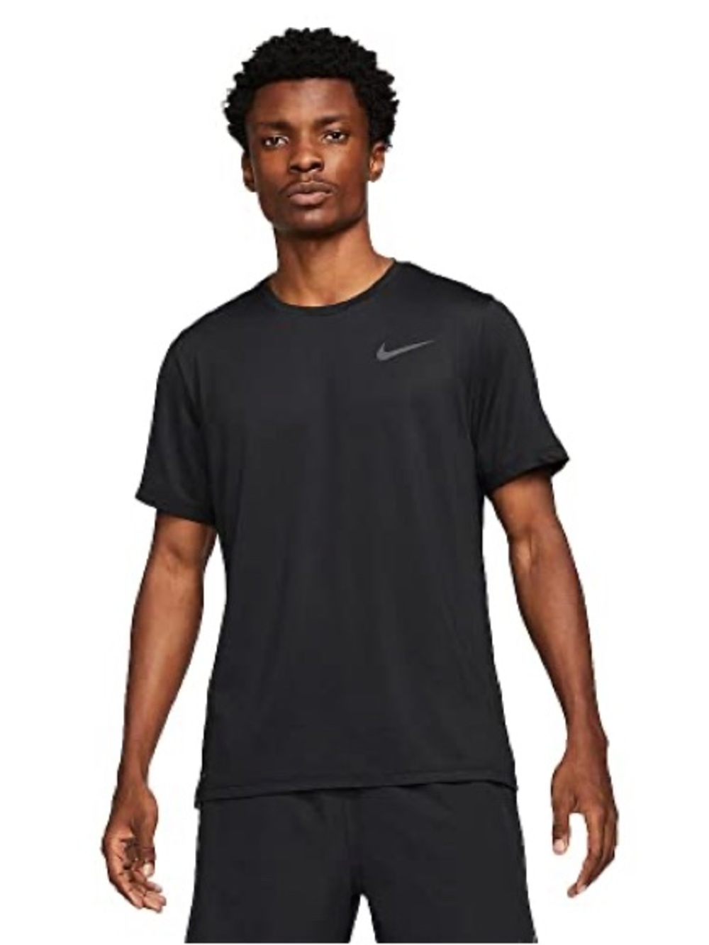 Nike Black Short-Sleeve Performance Tee